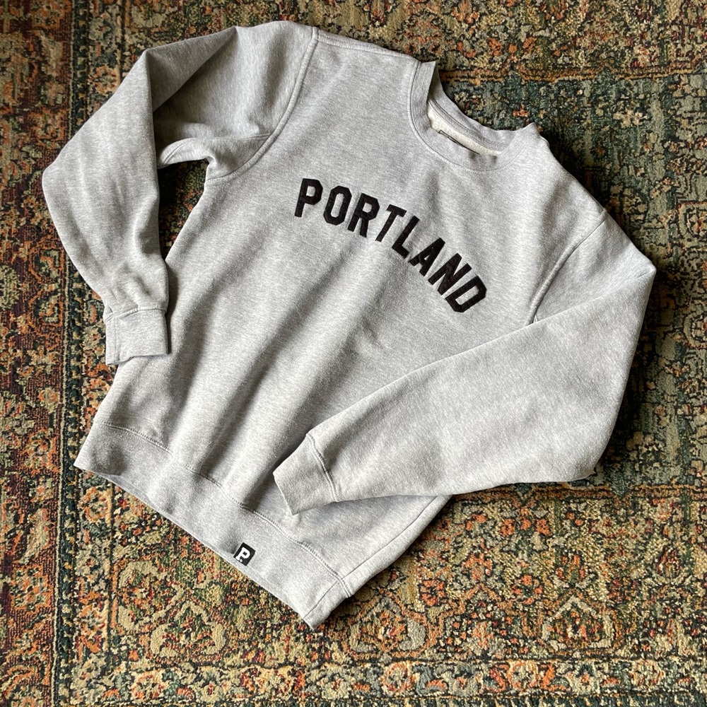 Portland Gear Grey Crew Size Small